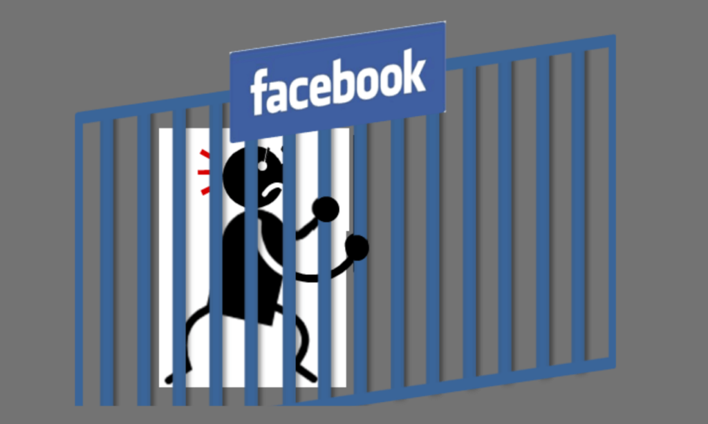 how to tell if someone is in facebook jail
